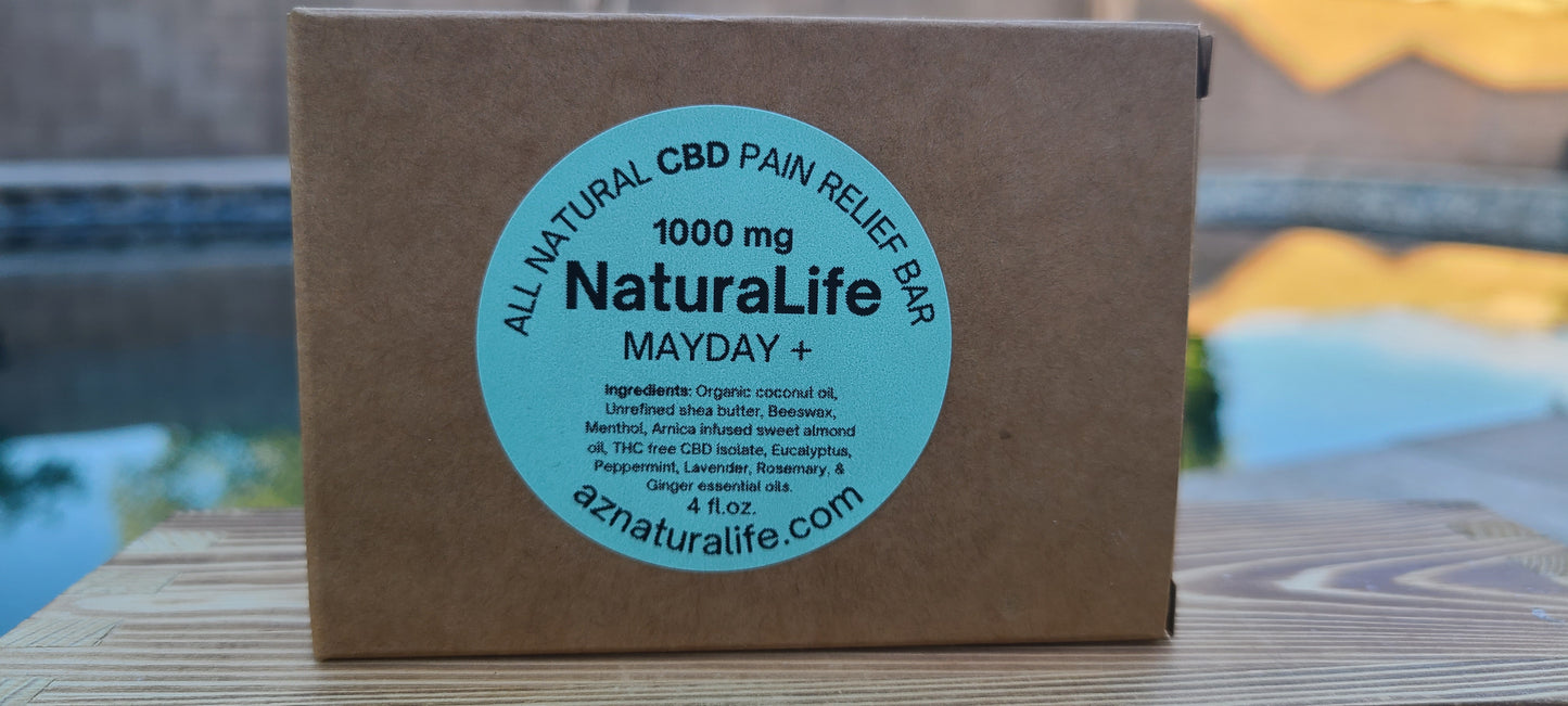 CBD Pain Relief Massage Bar - Mayday Plus - 4 fl. oz.