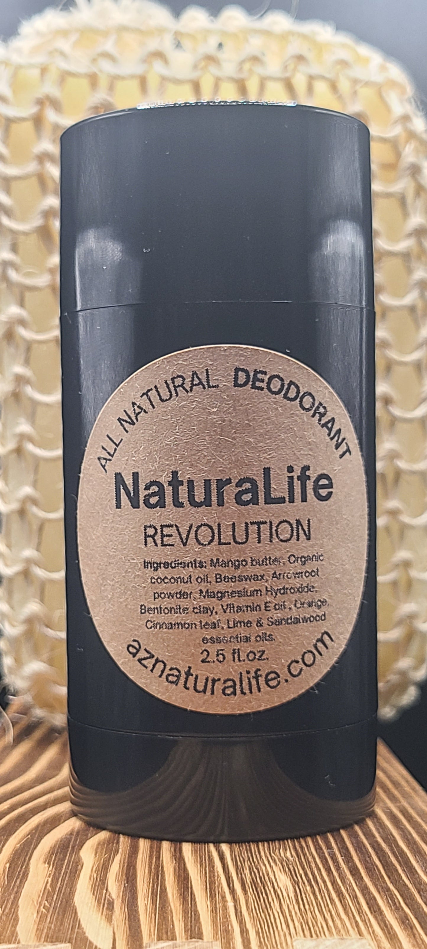 Aluminum Free Deodorant - Natural - Revolution - 2.5 floz