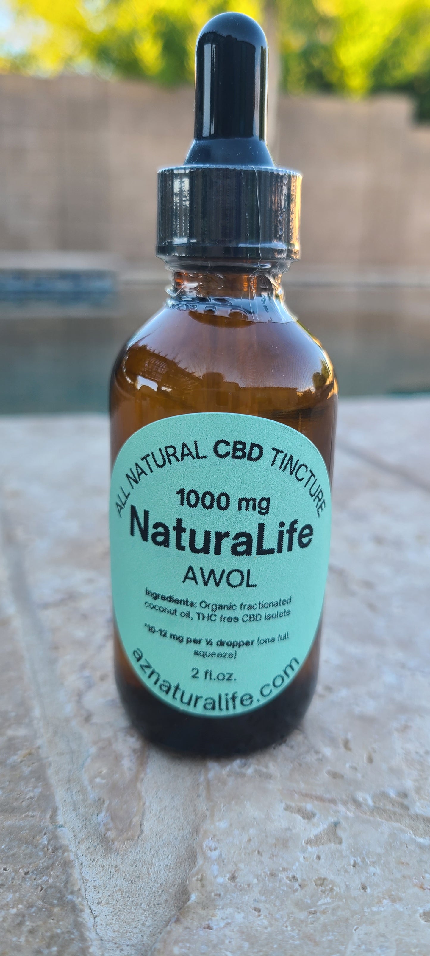 CBD Tincture - Unflavored - 1000mg