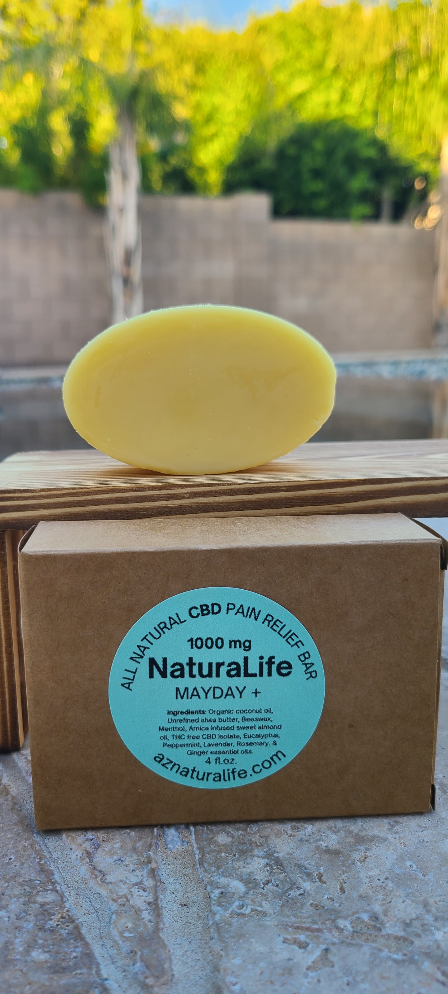 CBD Pain Relief Massage Bar - Mayday Plus - 4 fl. oz.