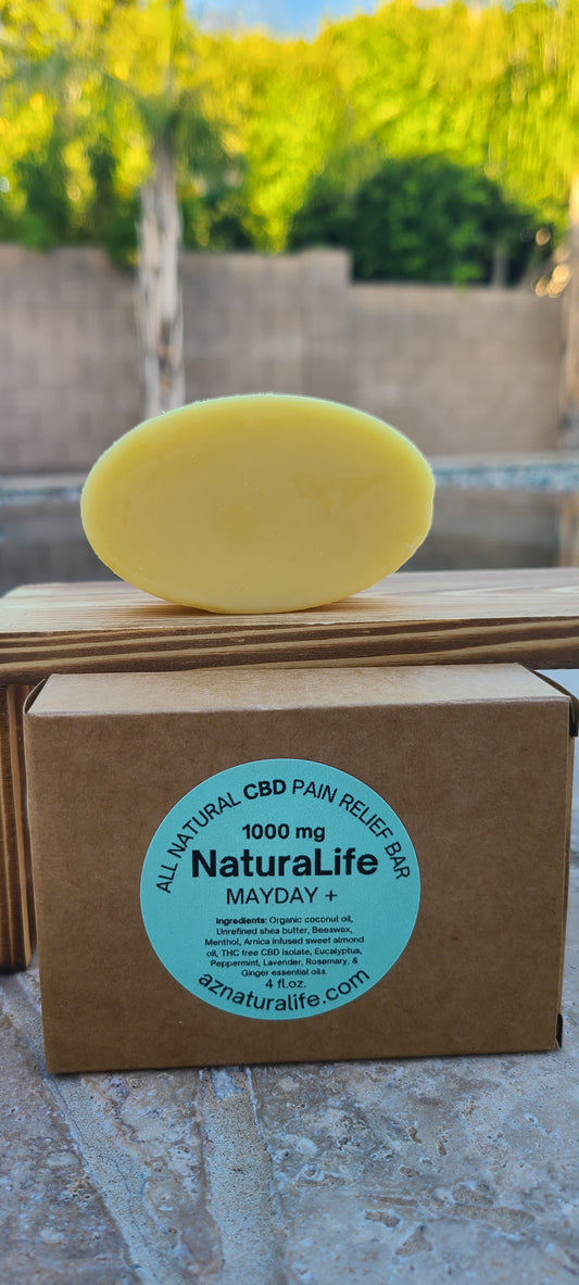 CBD Pain Relief Massage Bar - Mayday Plus - 4 fl. oz.