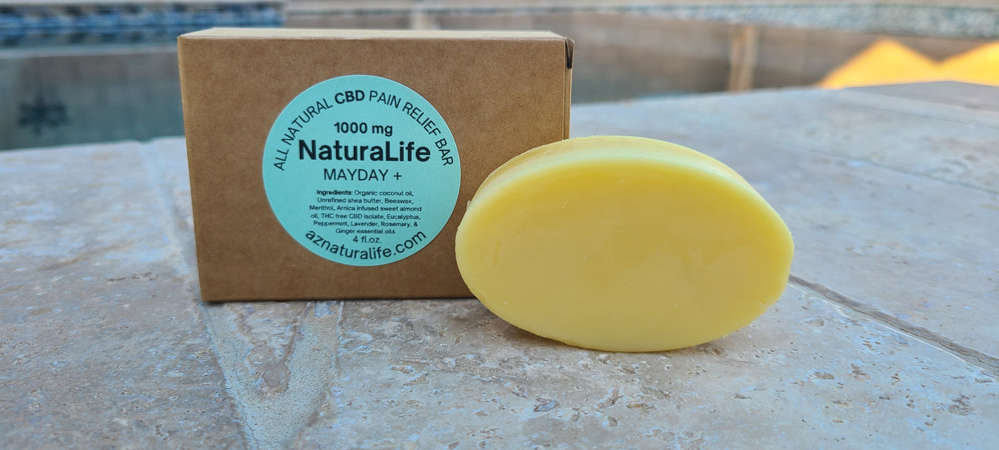 CBD Pain Relief Massage Bar - Mayday Plus - 4 fl. oz.