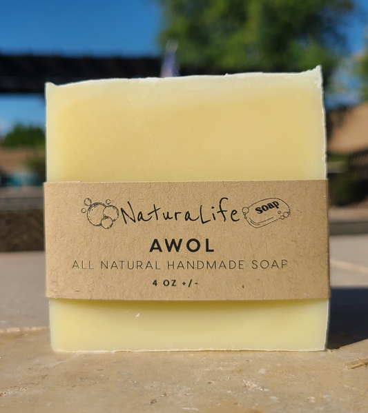 Soap - Cold Processed - Tallow - Natural - AWOL - Uncented