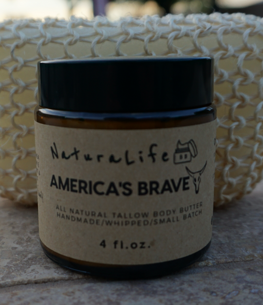 Body Butter - Tallow - America's Brave - 4 fl. oz.