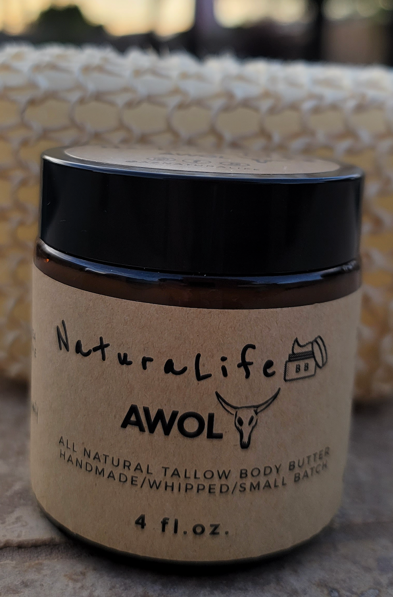 Body Butter - Tallow - AWOL - 4 fl. oz.