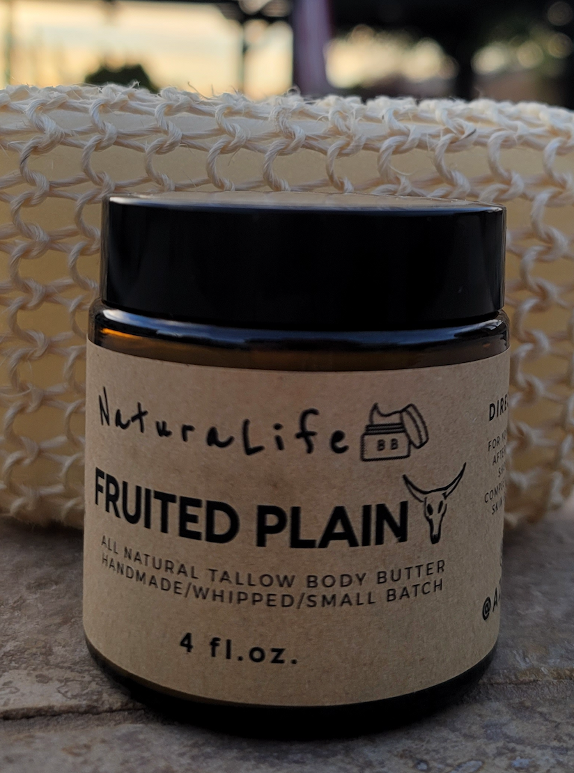 Body Butter - Tallow - Fruited Plain - 4 fl. oz.