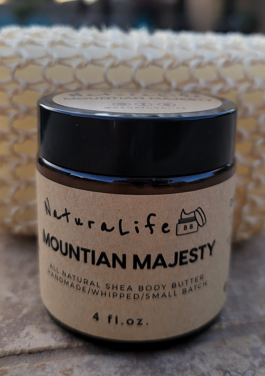 Body Butter - Shea Based - Mountains Majesty - 4 fl. oz.