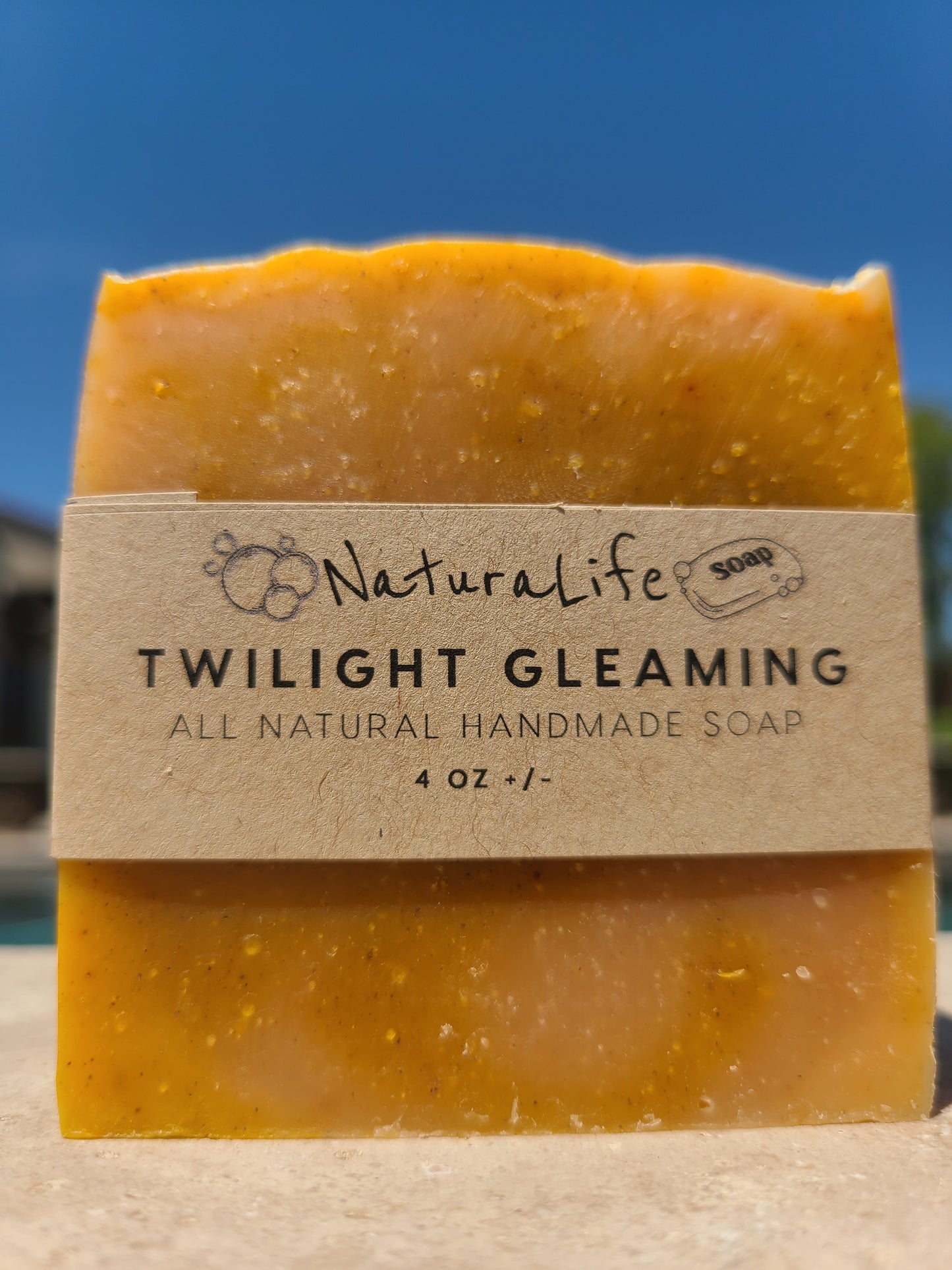 Shea Based Cold Processed All Natural Soap - Twilight Gleaming - Lavender & Pine